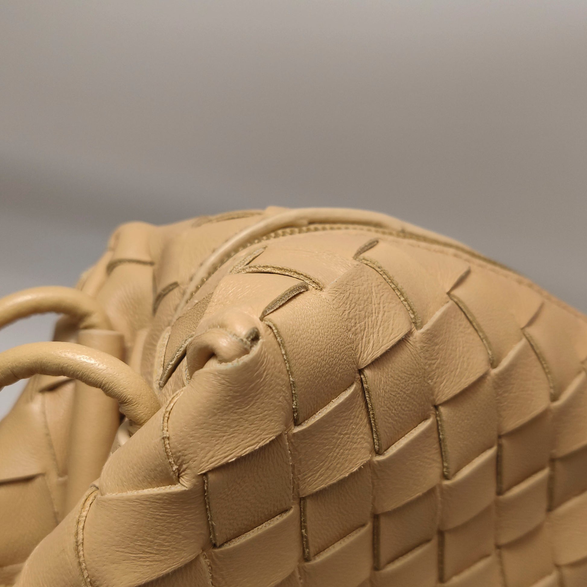 Bottega Veneta Loop Small Beige Crossbody