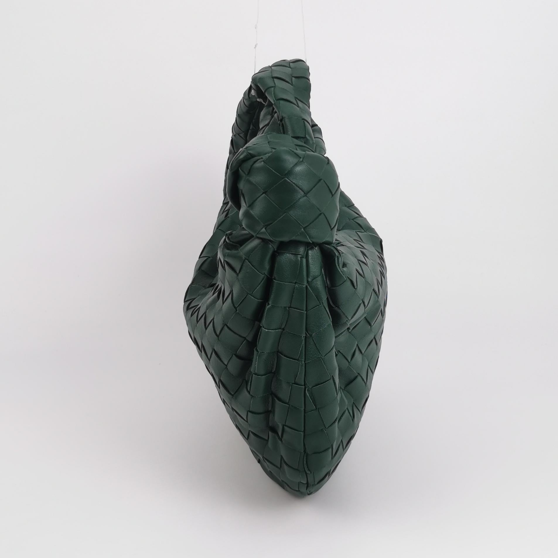Bottega Veneta Jodie Small Dark Green