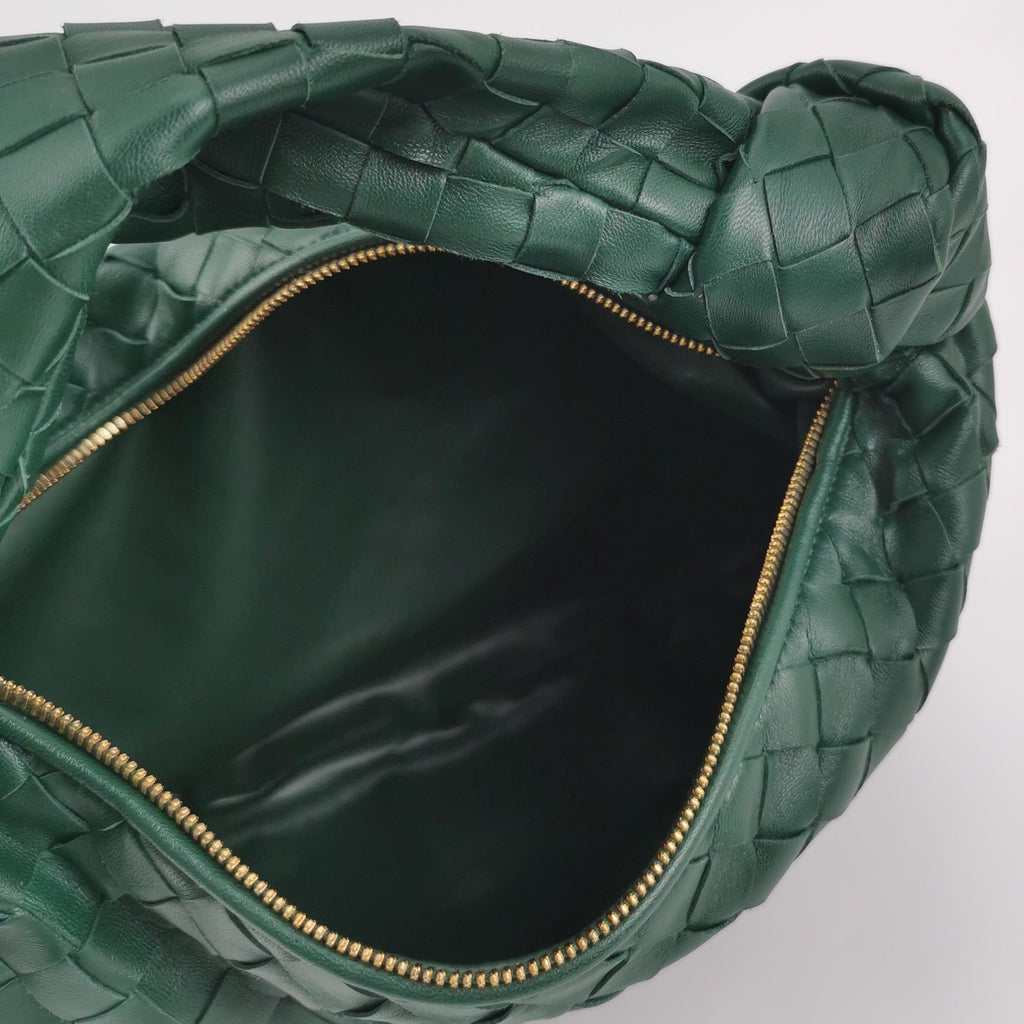Bottega Veneta Jodie Small Dark Green
