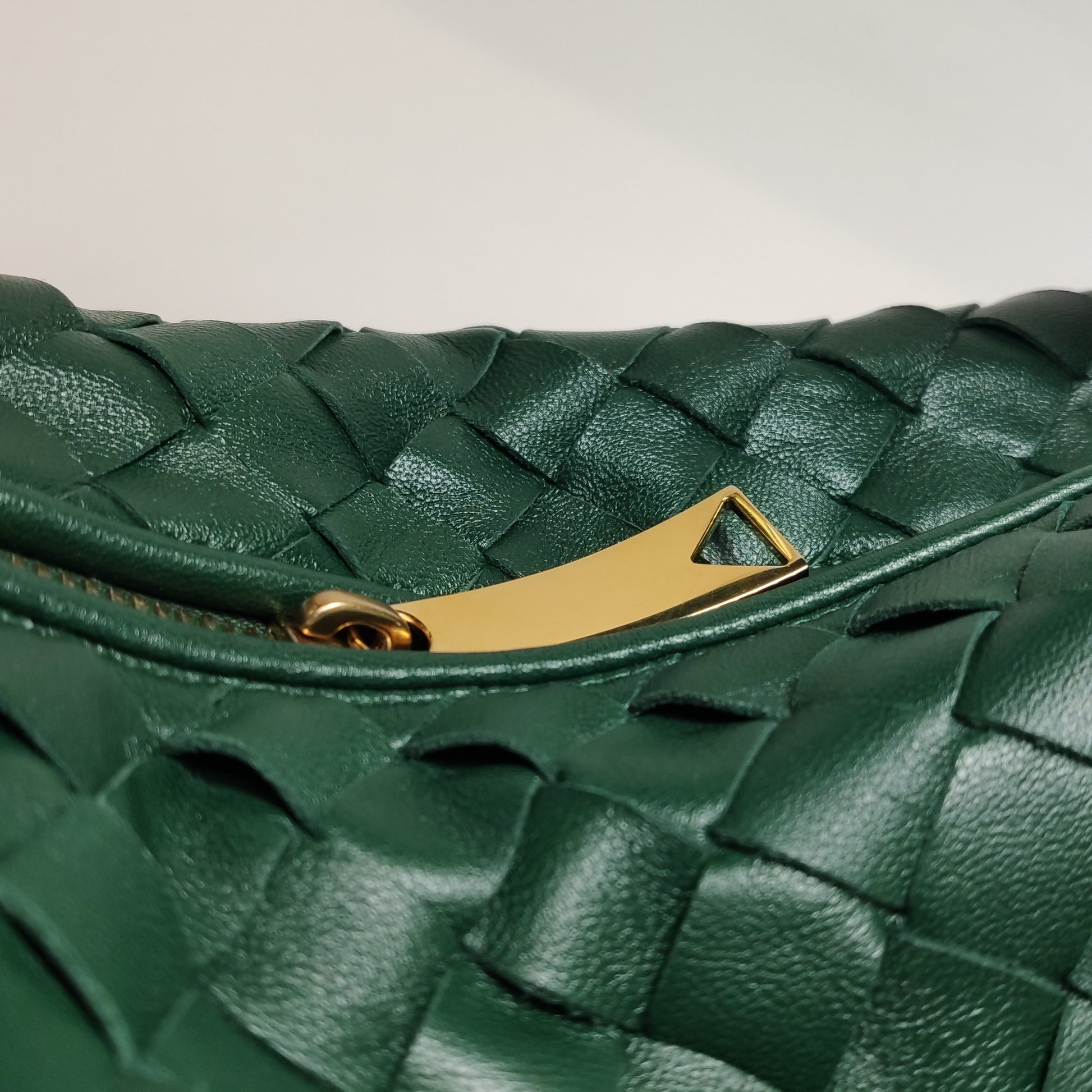 Bottega Veneta Jodie Small Dark Green