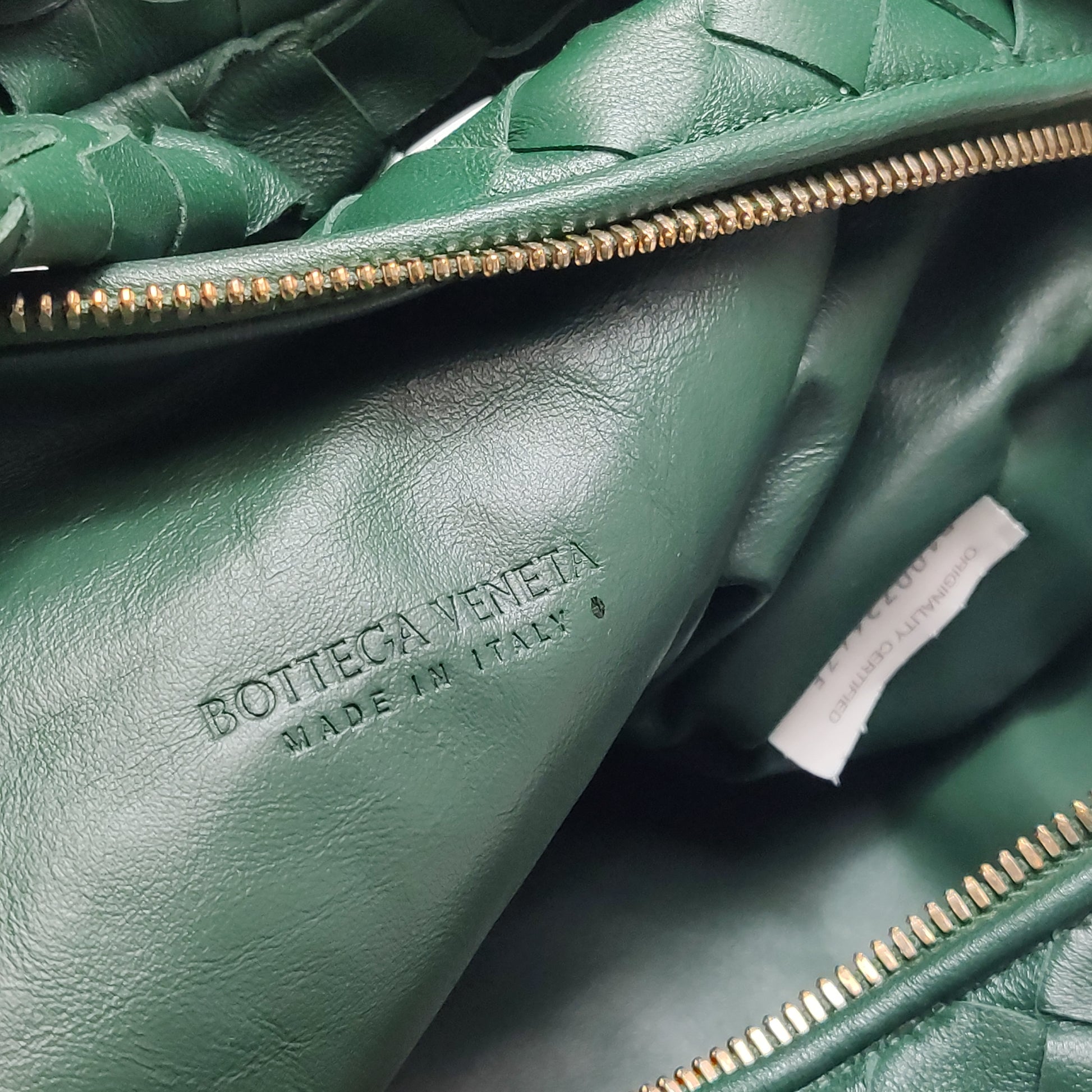 Bottega Veneta Jodie Small Dark Green