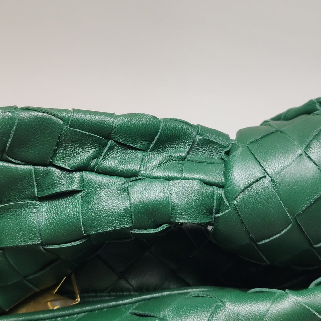 Bottega Veneta Jodie Small Dark Green