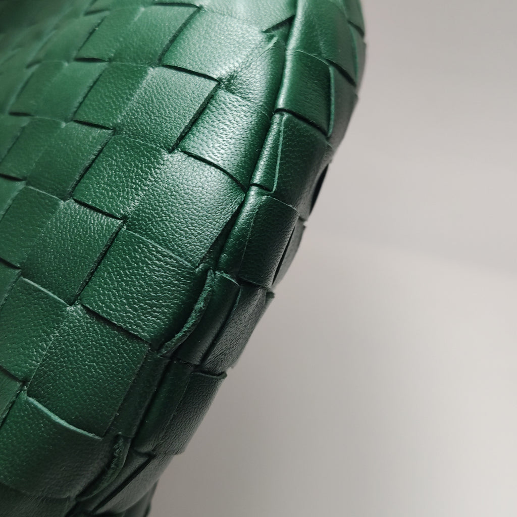 Bottega Veneta Jodie Small Dark Green