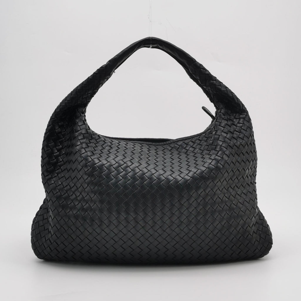 Bottega Veneta Intrecciato Hobo Large Black