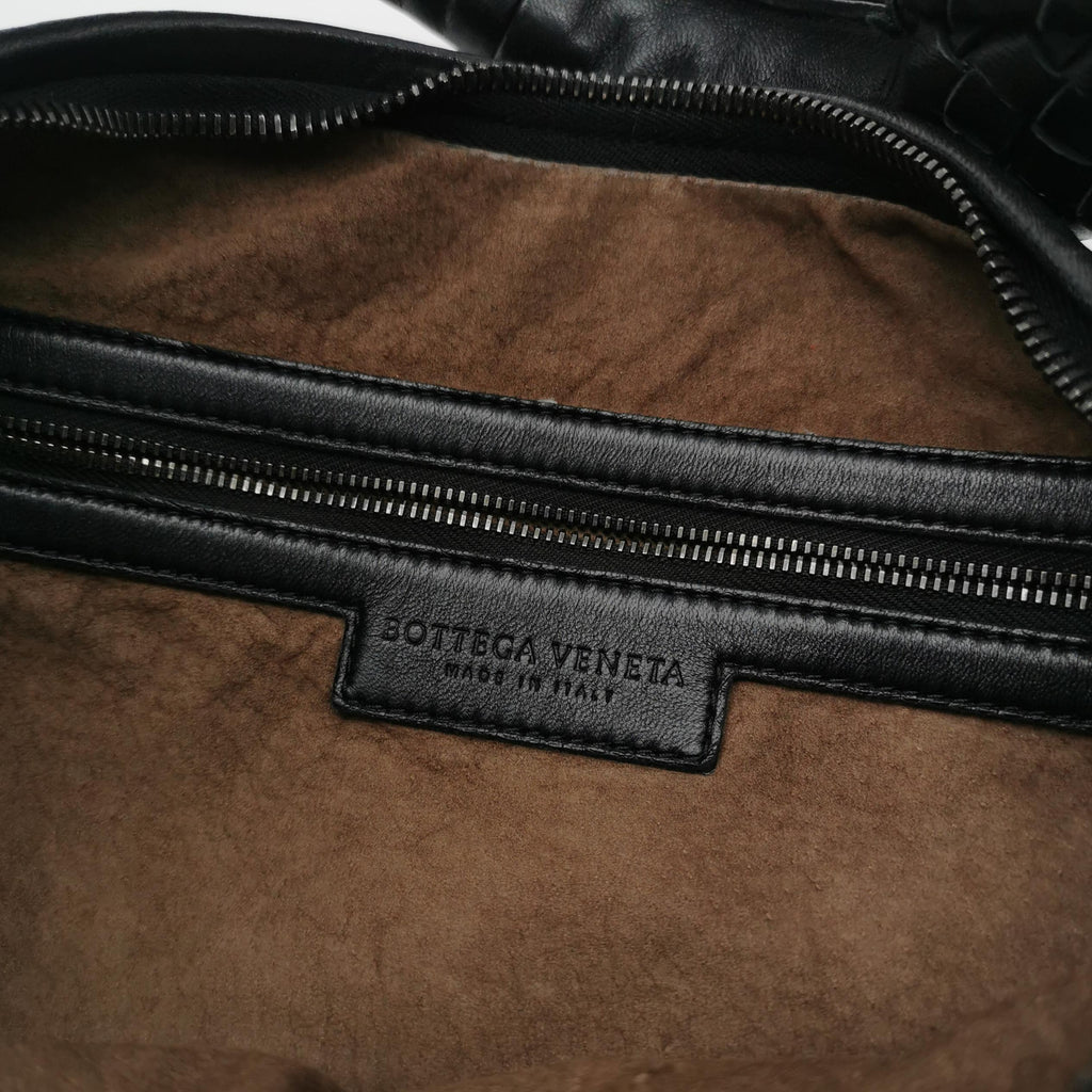 Bottega Veneta Intrecciato Hobo Large Black