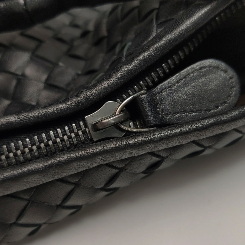 Bottega Veneta Intrecciato Hobo Large Black
