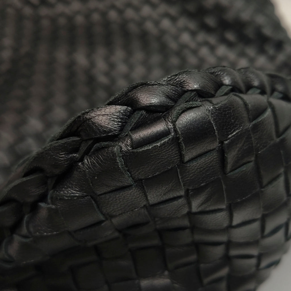 Bottega Veneta Intrecciato Hobo Large Black