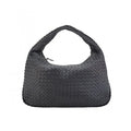 Bottega Veneta Intrecciato Hobo Shoulder Bag Small Dark Blue