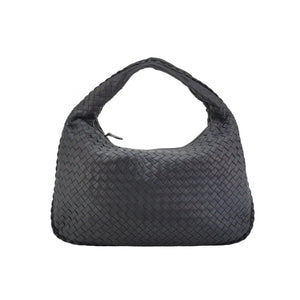 Bottega Veneta Intrecciato Hobo Shoulder Bag Small Dark Blue