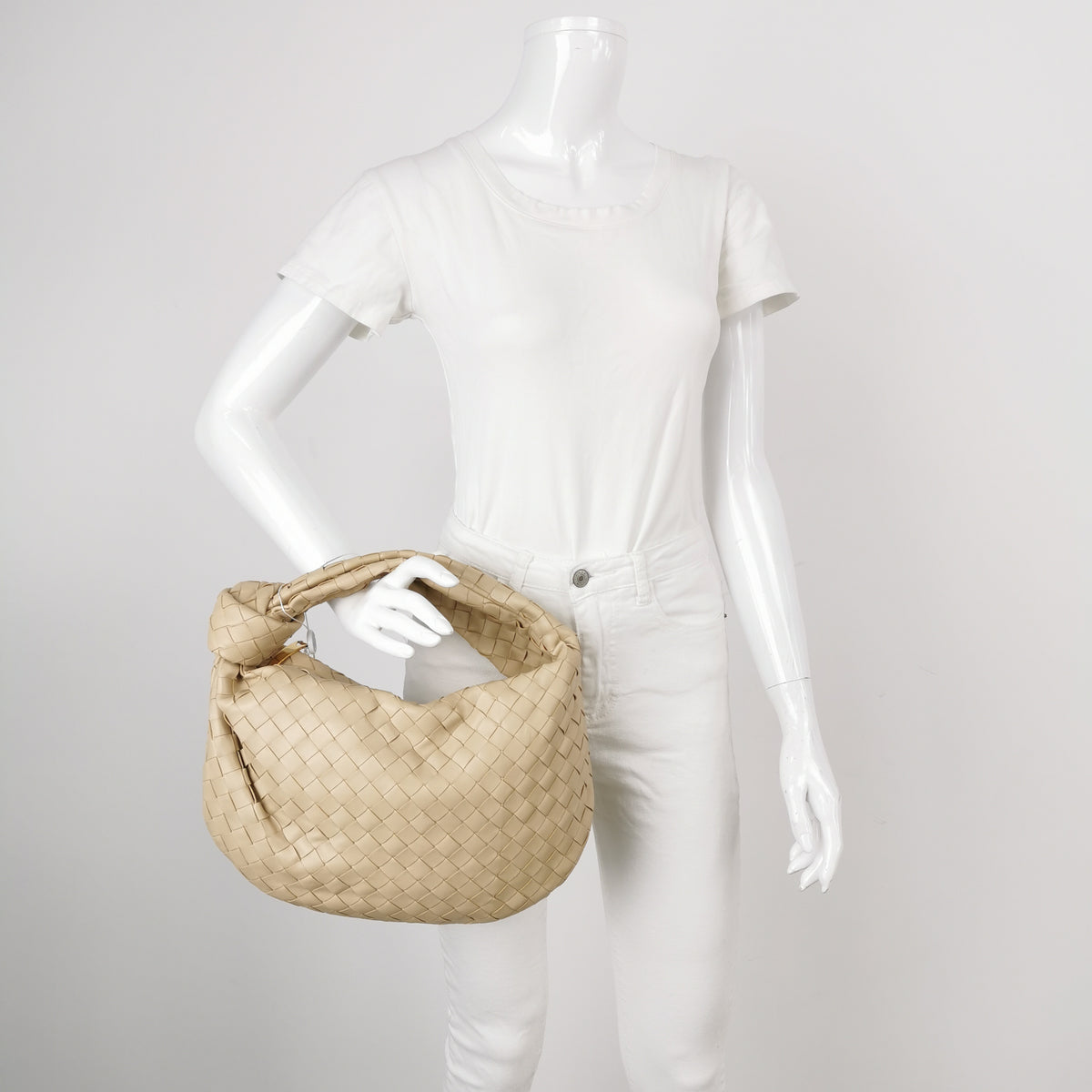 Bottega Veneta Jodie Small Beige