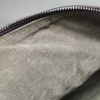 Bottega Veneta Intrecciato Shoulder Bag Burgundy