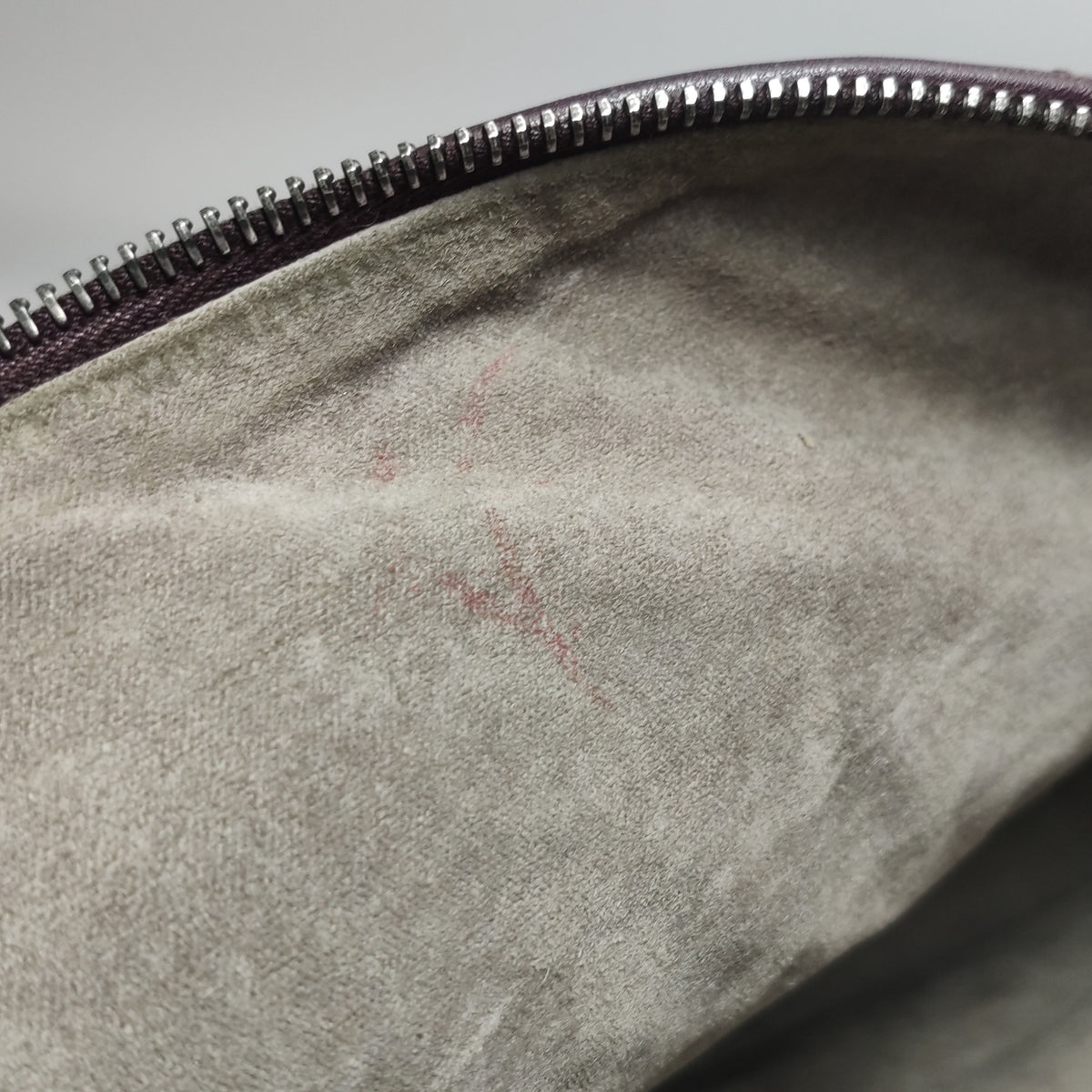 Bottega Veneta Intrecciato Shoulder Bag Burgundy