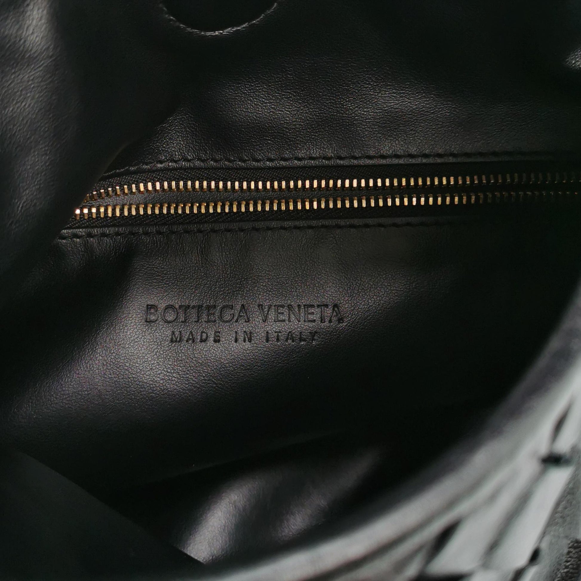 Bottega Veneta Hop Small Black GHW