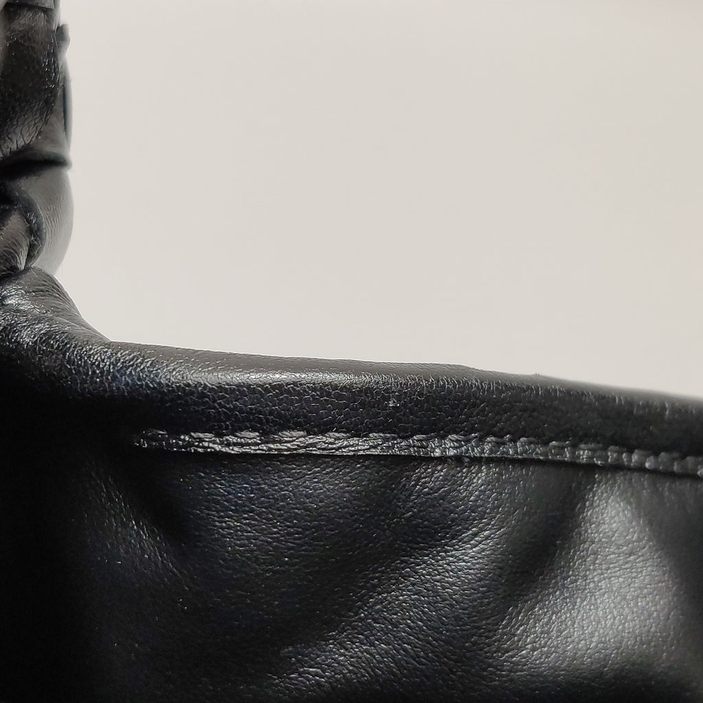Bottega Veneta Hop Small Black GHW