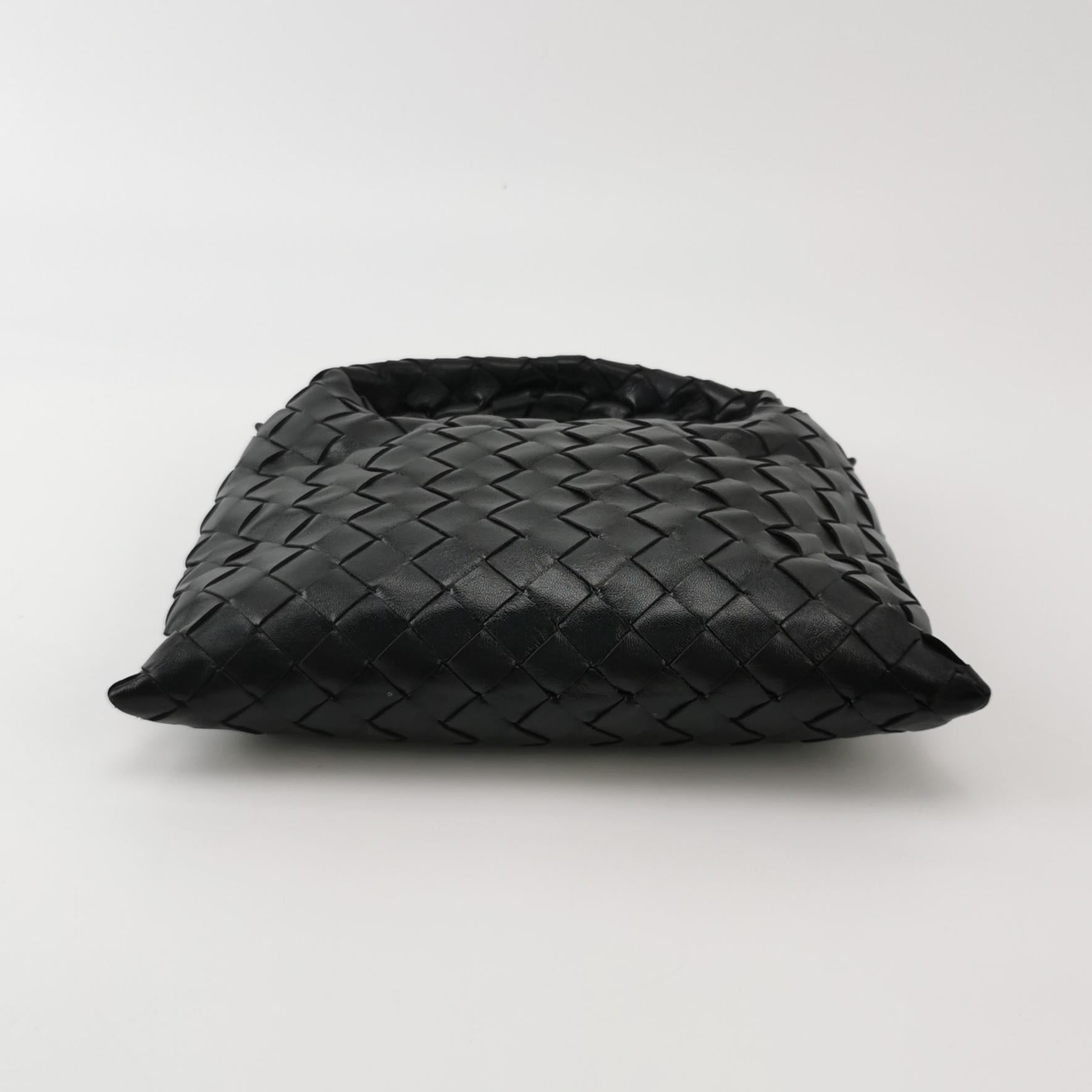 Bottega Veneta Hop Mini Crossbody Black