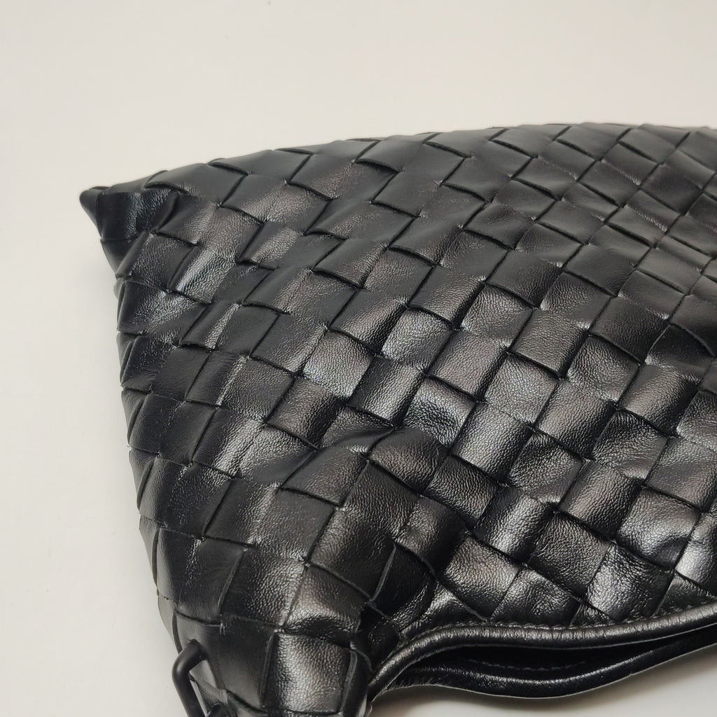 Bottega Veneta Hop Mini Crossbody Black