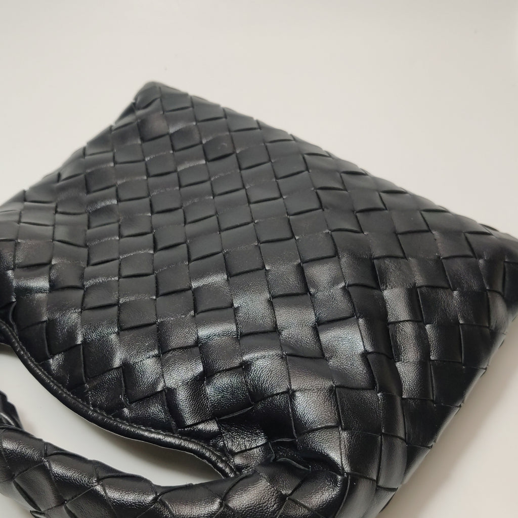 Bottega Veneta Hop Mini Crossbody Black