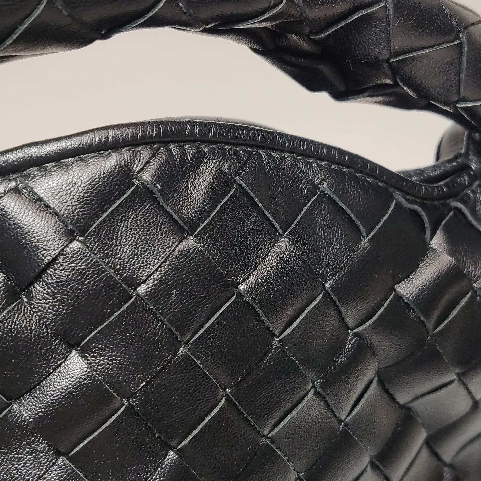 Bottega Veneta Hop Mini Crossbody Black