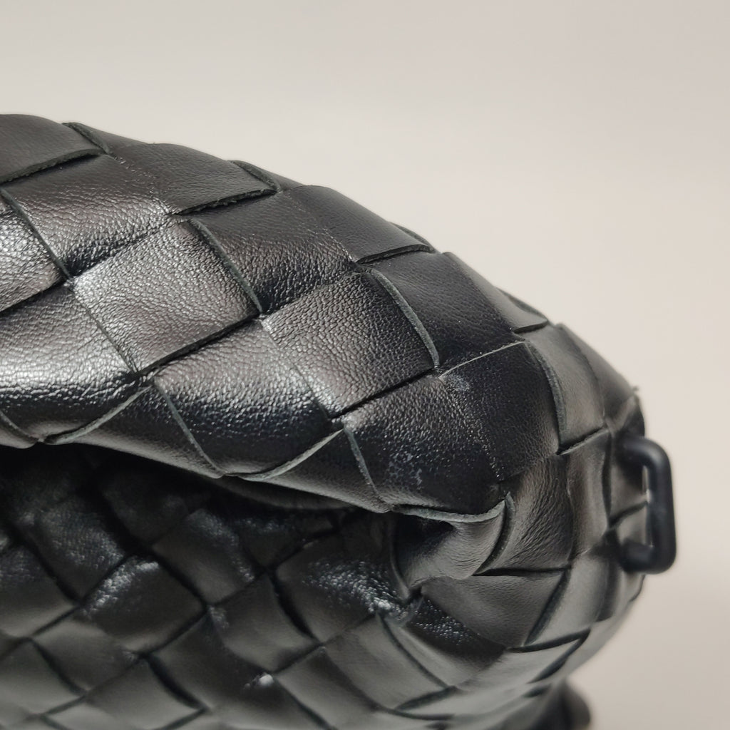 Bottega Veneta Hop Mini Crossbody Black