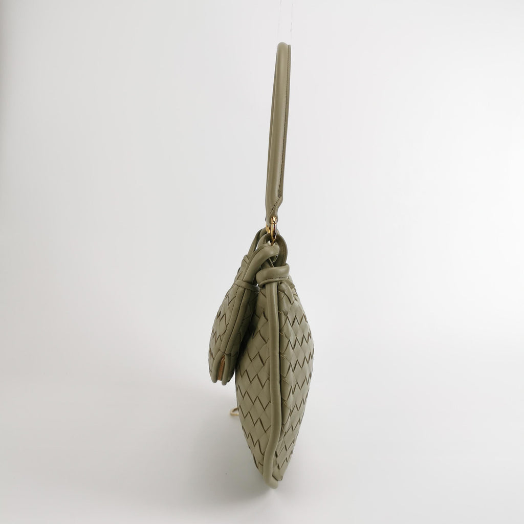 Bottega Veneta Gemelli Medium Travertine