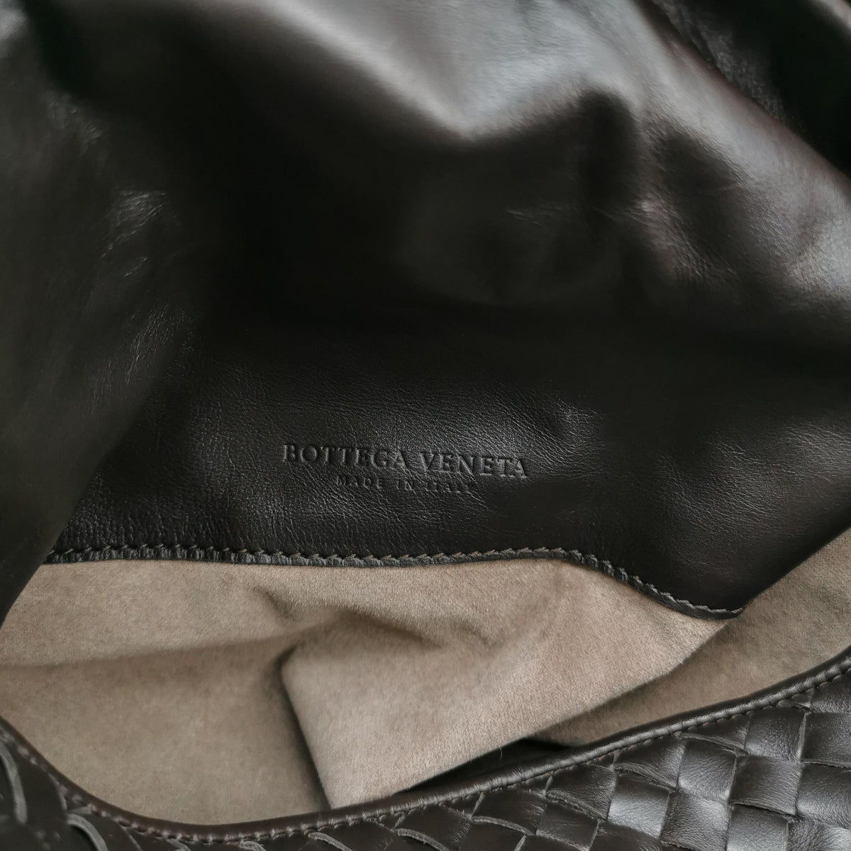 Bottega Veneta Sloane Hobo Dark Brown