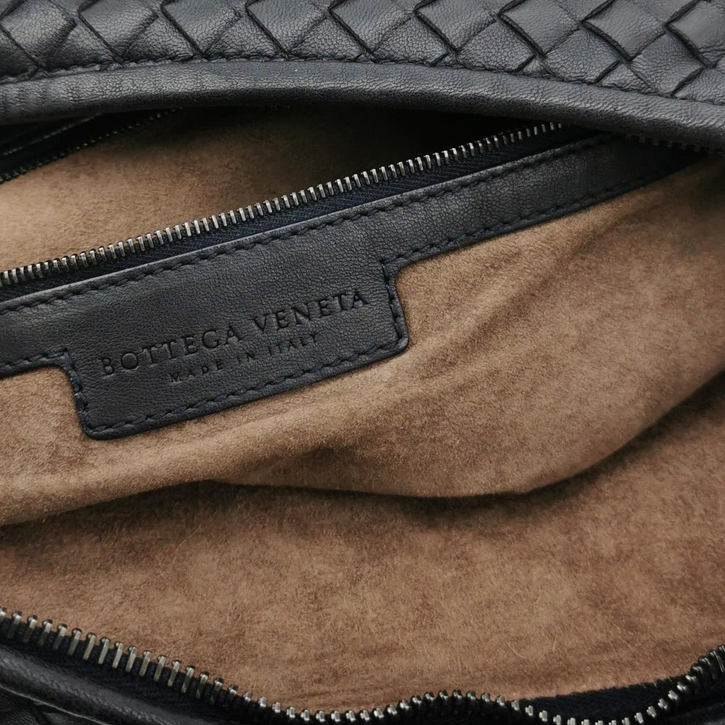 Bottega Veneta Intrecciato Hobo Black