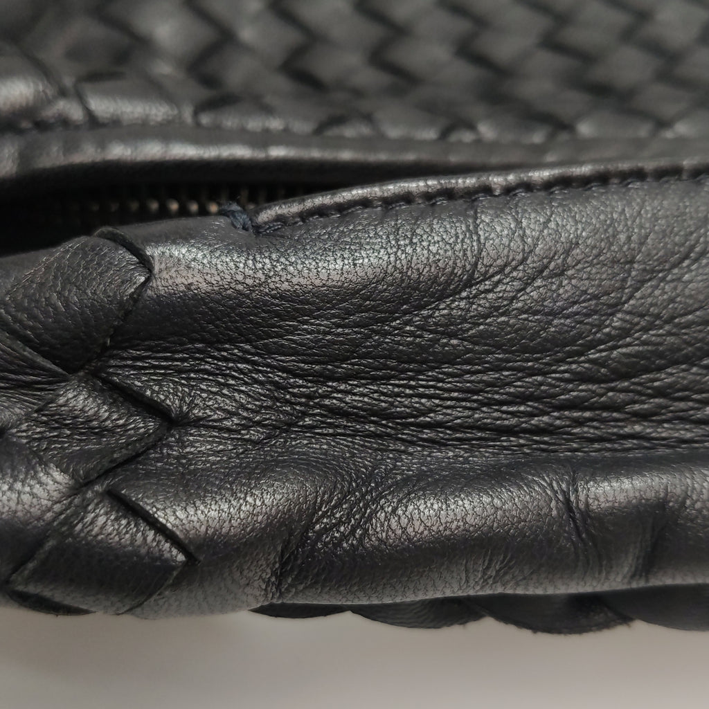Bottega Veneta Intrecciato Hobo Black