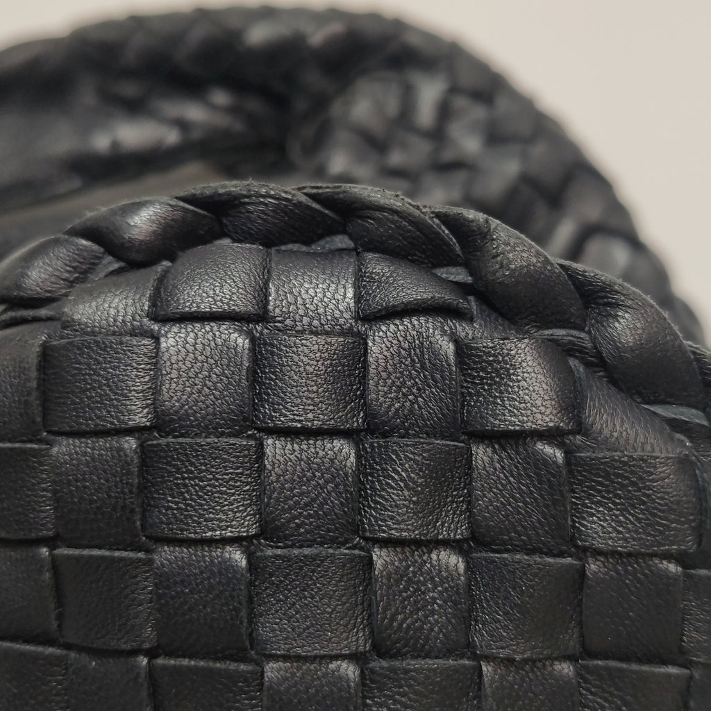 Bottega Veneta Intrecciato Hobo Black