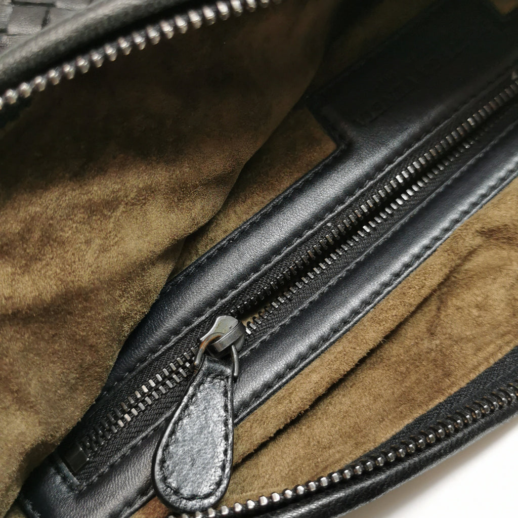 Bottega Veneta Intrecciato Hobo 45cm Black