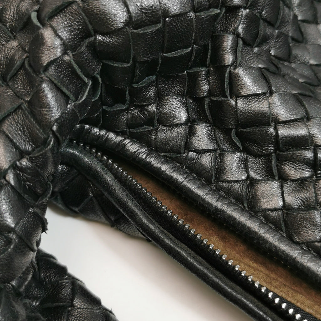 Bottega Veneta Intrecciato Hobo 45cm Black