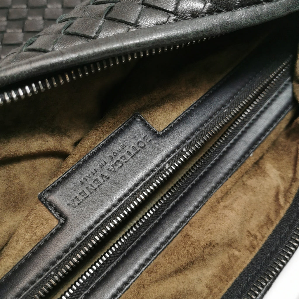 Bottega Veneta Intrecciato Hobo 45cm Black