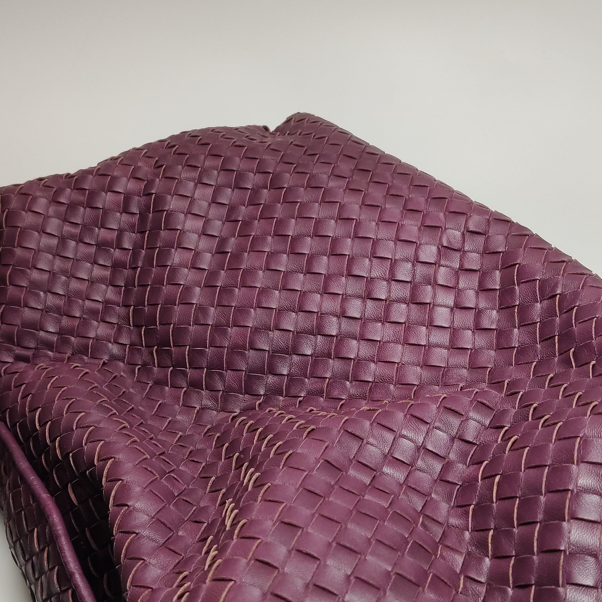 Bottega Veneta Sloane Intrecciato Hobo Burgundy