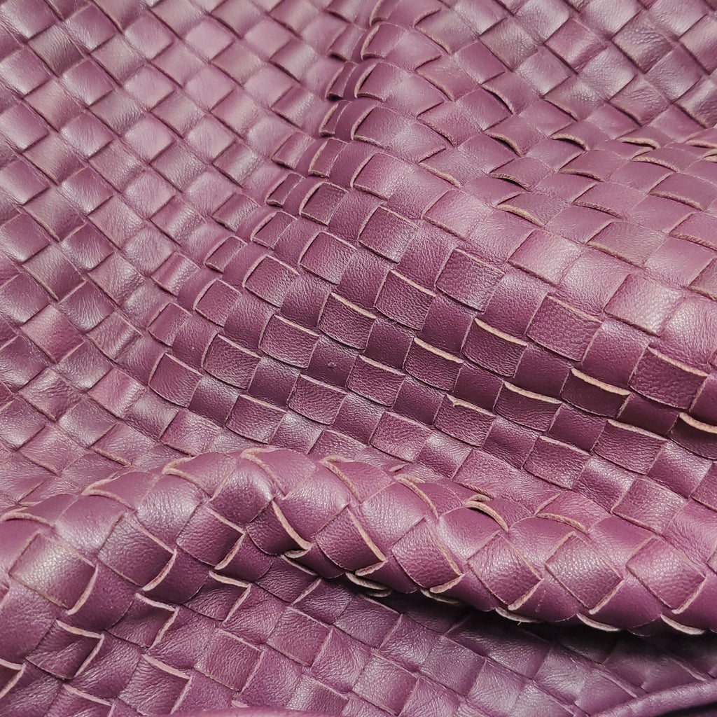 Bottega Veneta Sloane Intrecciato Hobo Burgundy