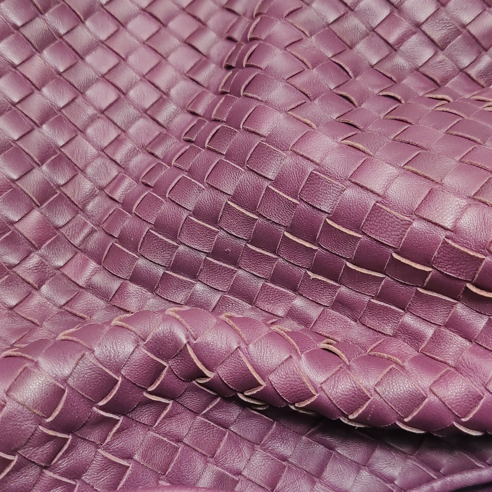 Bottega Veneta Sloane Intrecciato Hobo Burgundy
