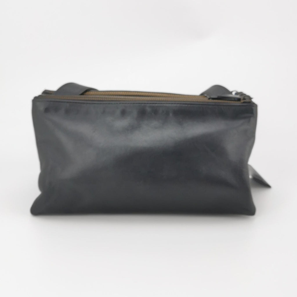 Bottega Veneta Triple Zip Messenger Bag