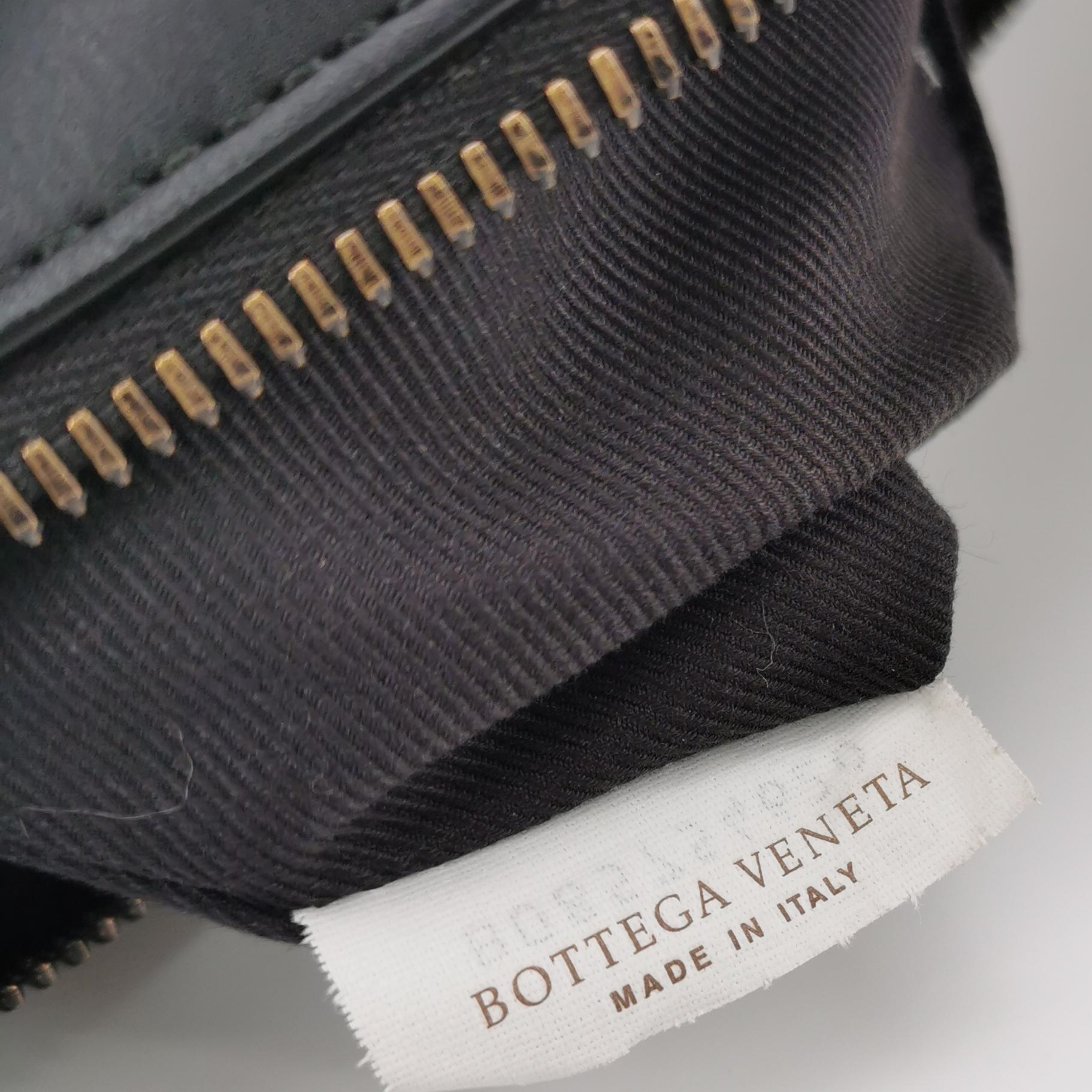Bottega Veneta Triple Zip Messenger Bag