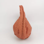 Bottega Veneta Intrecciato Belly Hobo Small Salmon Peach