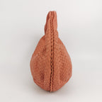 Bottega Veneta Intrecciato Belly Hobo Small Salmon Peach