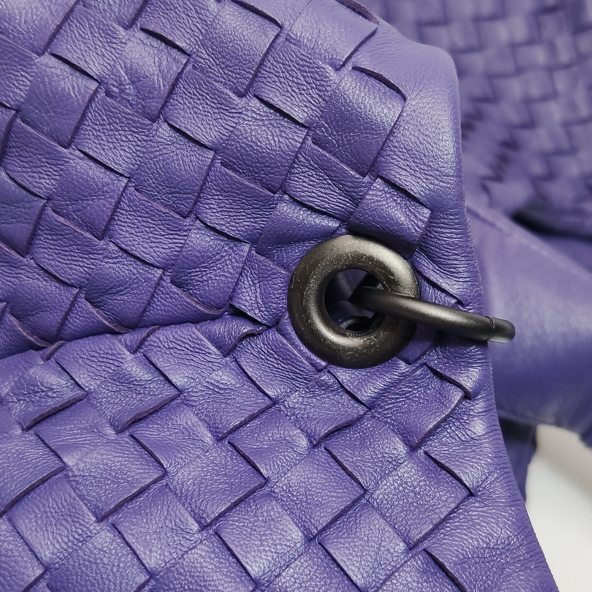 Bottega Veneta Campana Hobo Medium Purple