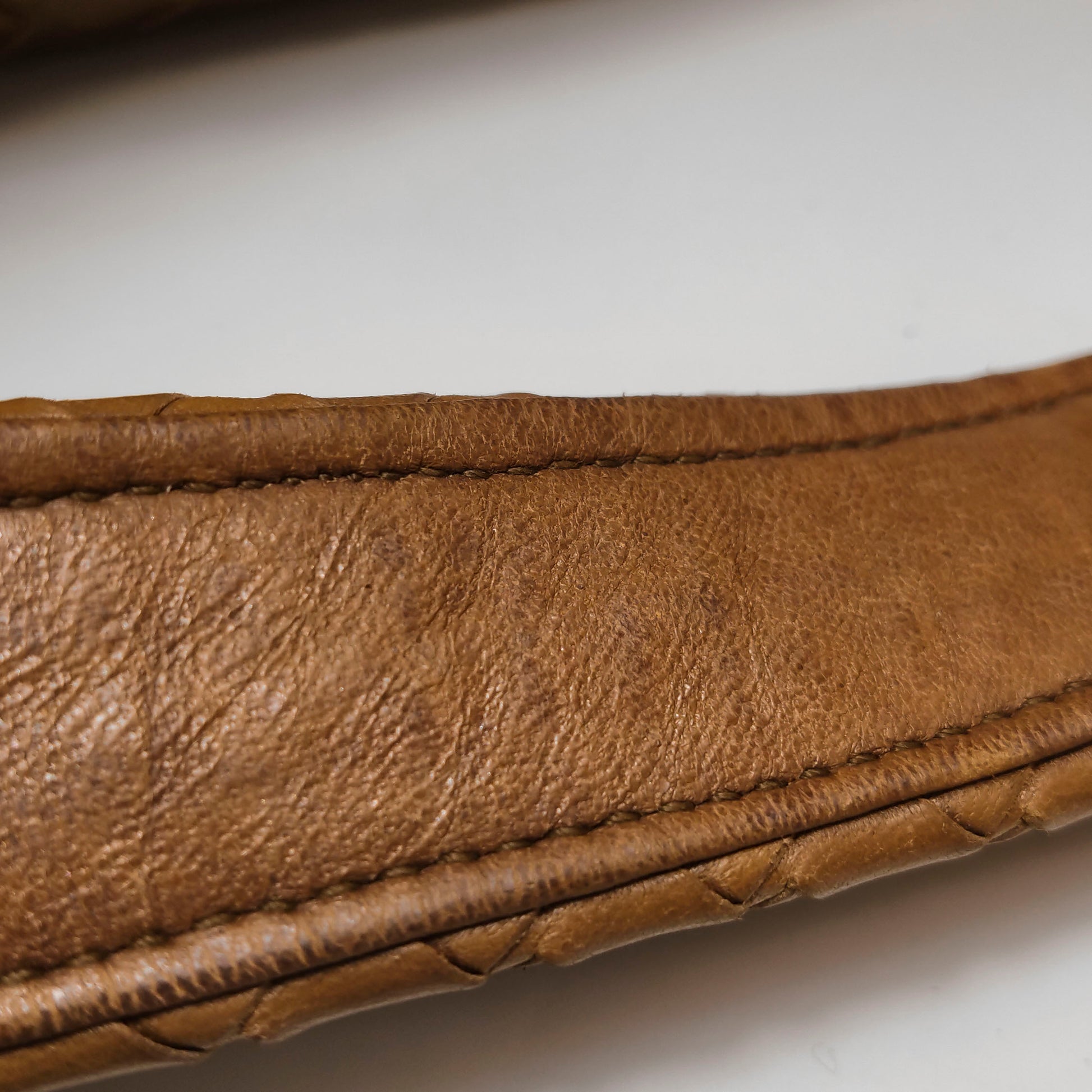 Bottega Veneta Pyramid Hobo Brown