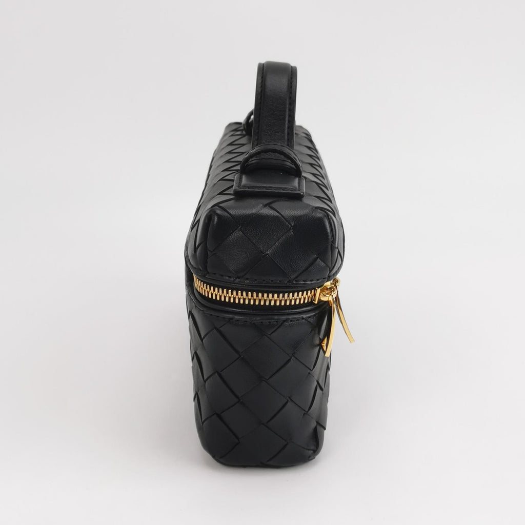 Bottega Veneta Bang Bang Vanity Top Handle Black GHW