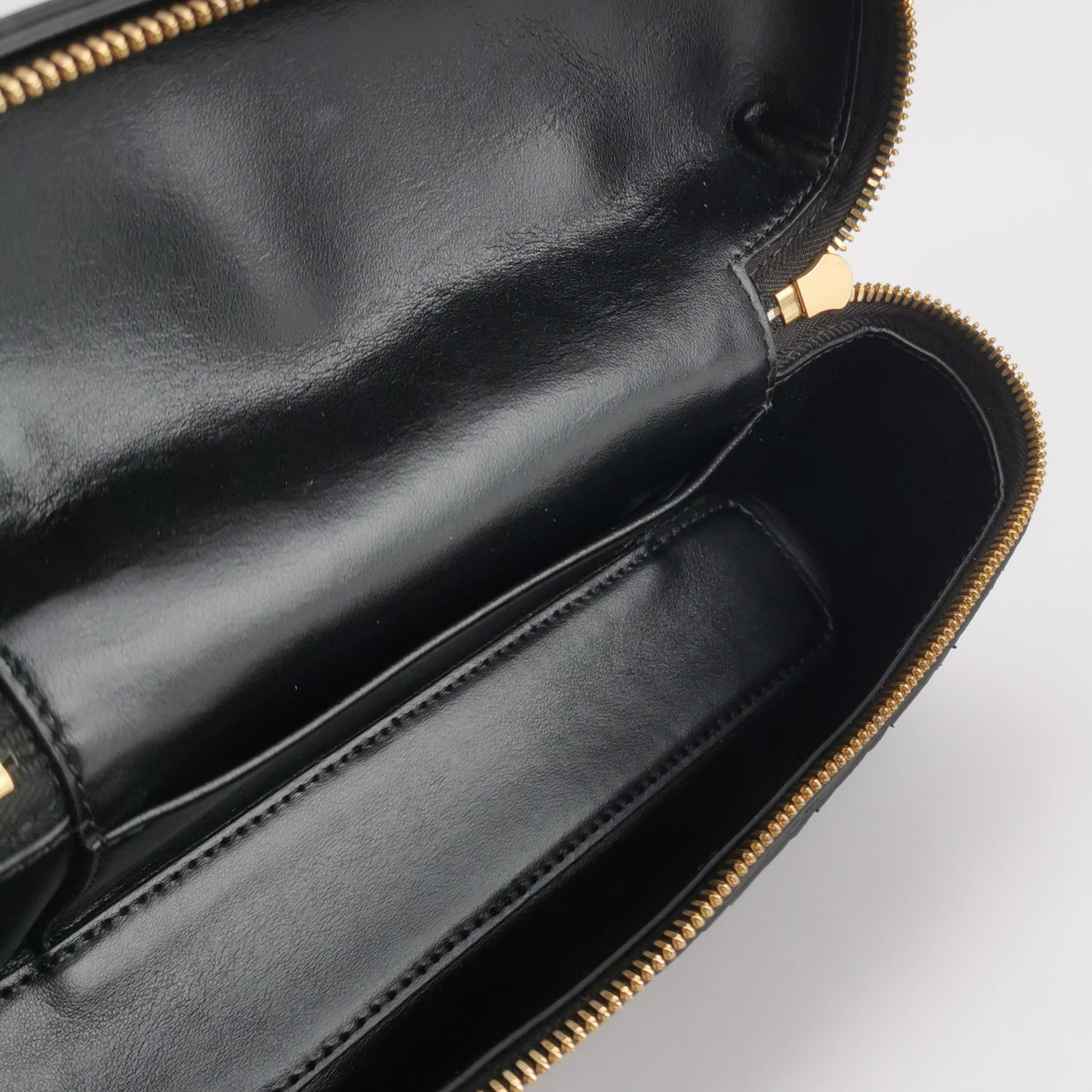 Bottega Veneta Bang Bang Vanity Top Handle Black GHW