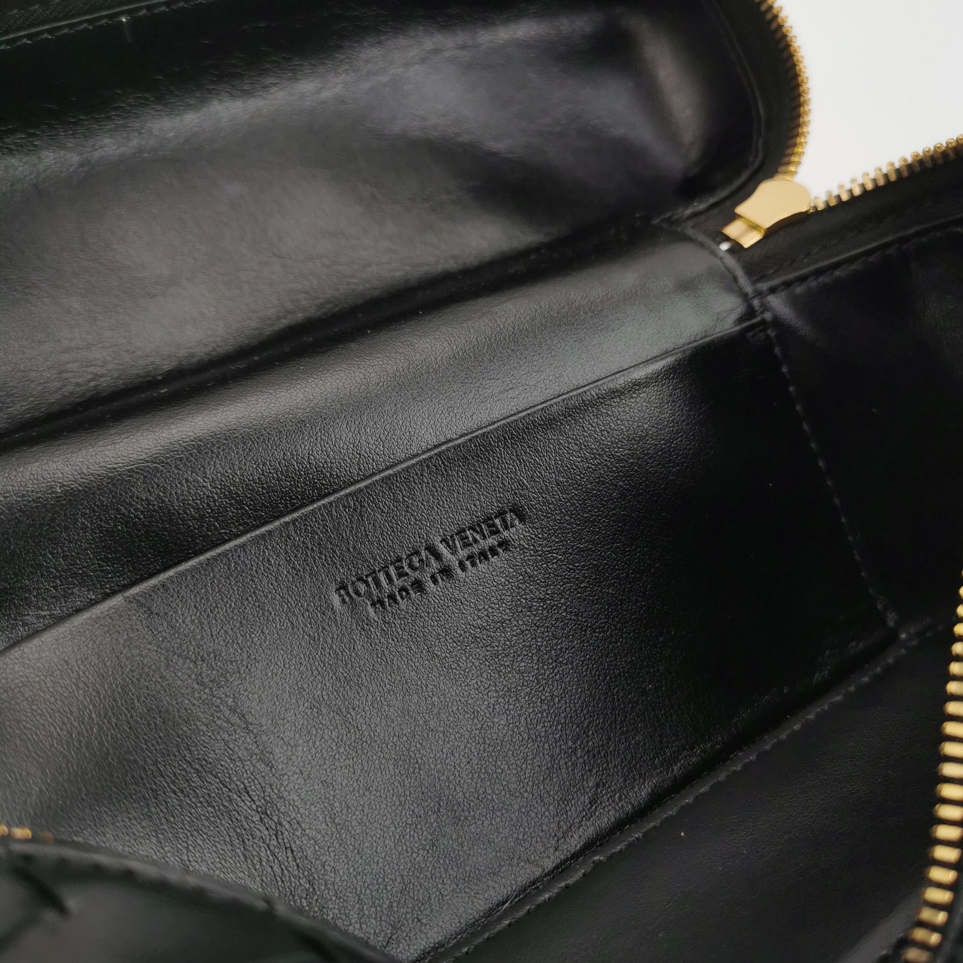 Bottega Veneta Bang Bang Vanity Top Handle Black GHW
