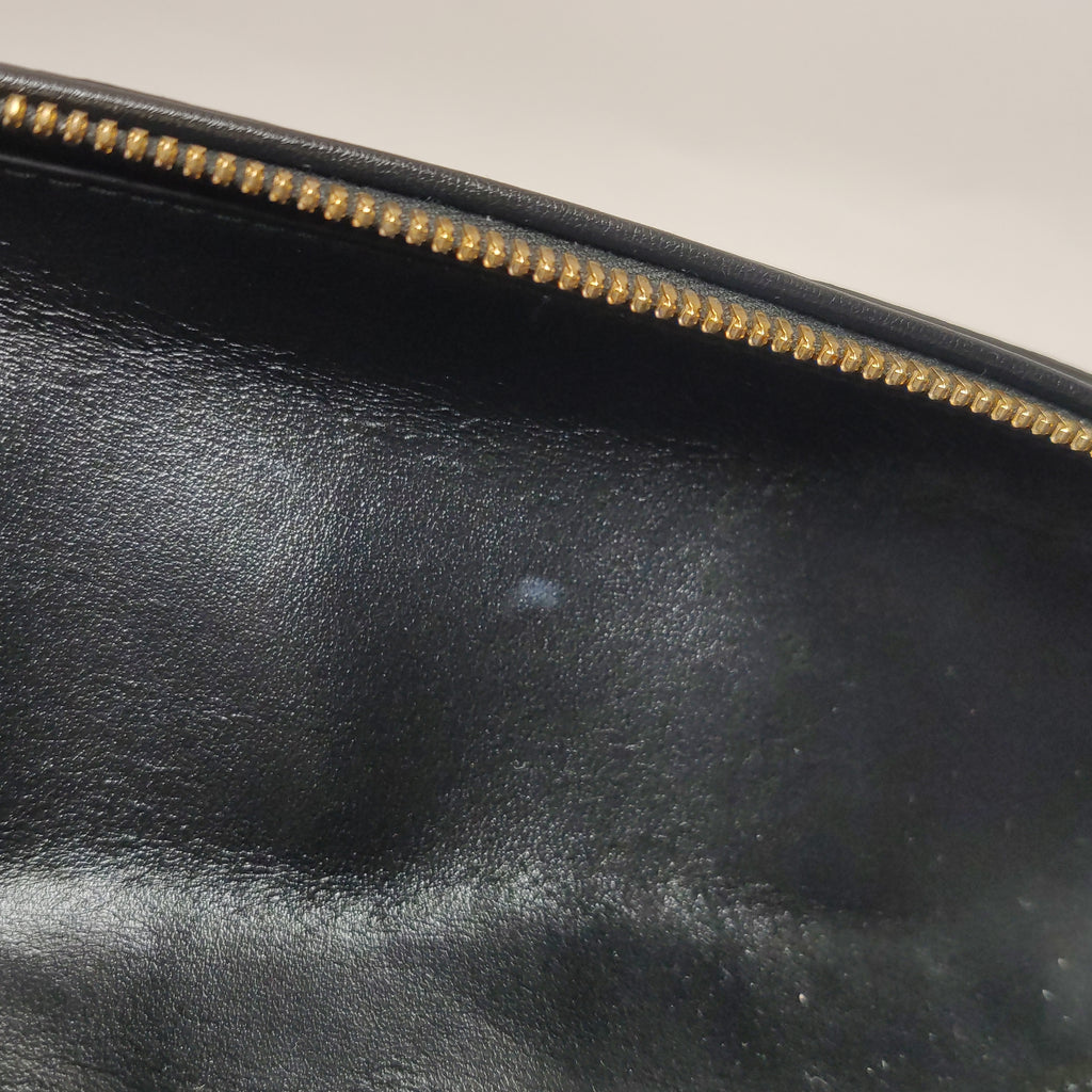 Bottega Veneta Bang Bang Vanity Top Handle Black GHW