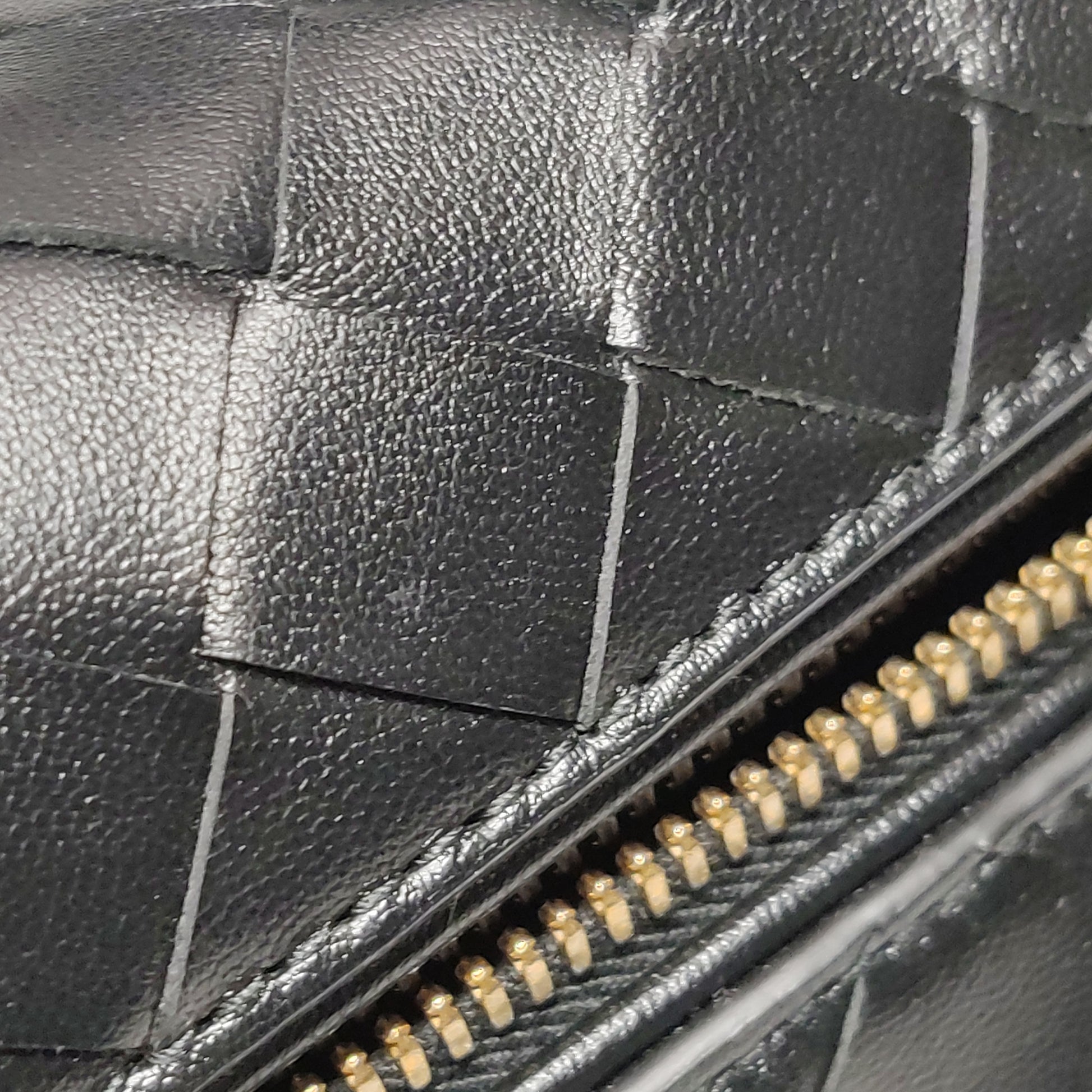 Bottega Veneta Bang Bang Vanity Top Handle Black GHW