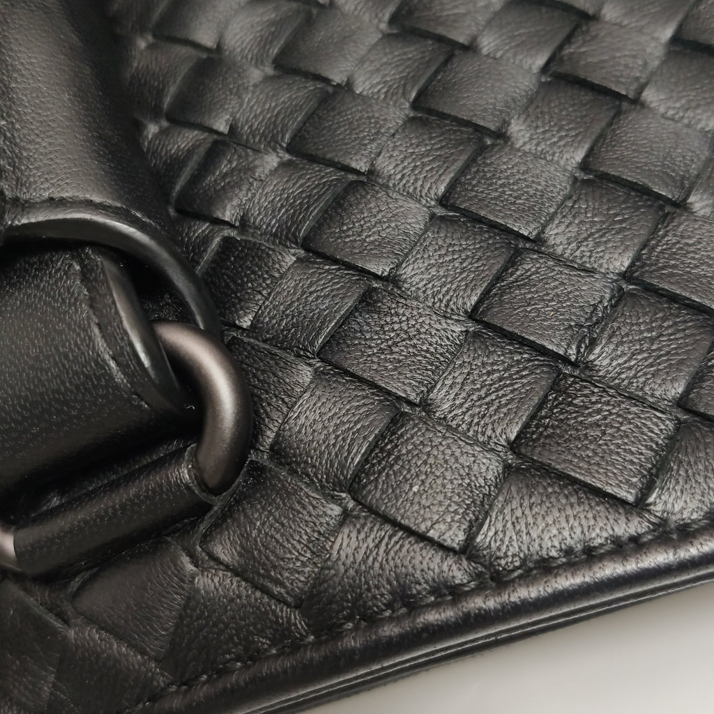 Bottega Veneta Intrecciato Tote Black