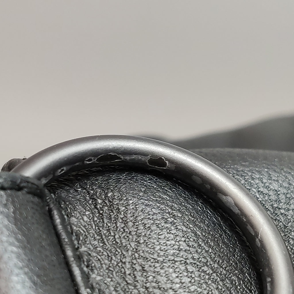 Bottega Veneta Nappa Intrecciato Messenger Bag Black