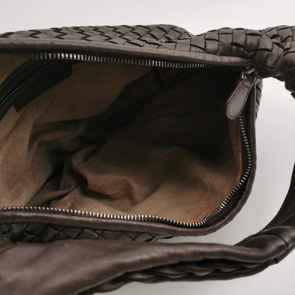 Bottega Veneta Belly Hobo Dark Brown