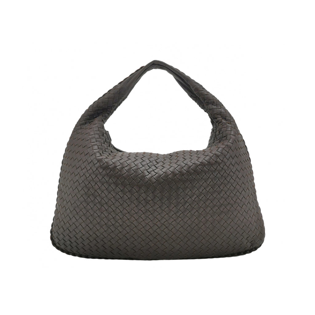 Bottega Veneta Intrecciato Hobo Large Dark Brown