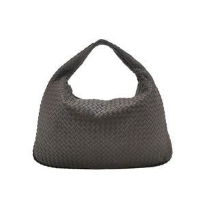 Bottega Veneta Intrecciato Hobo Large Dark Brown